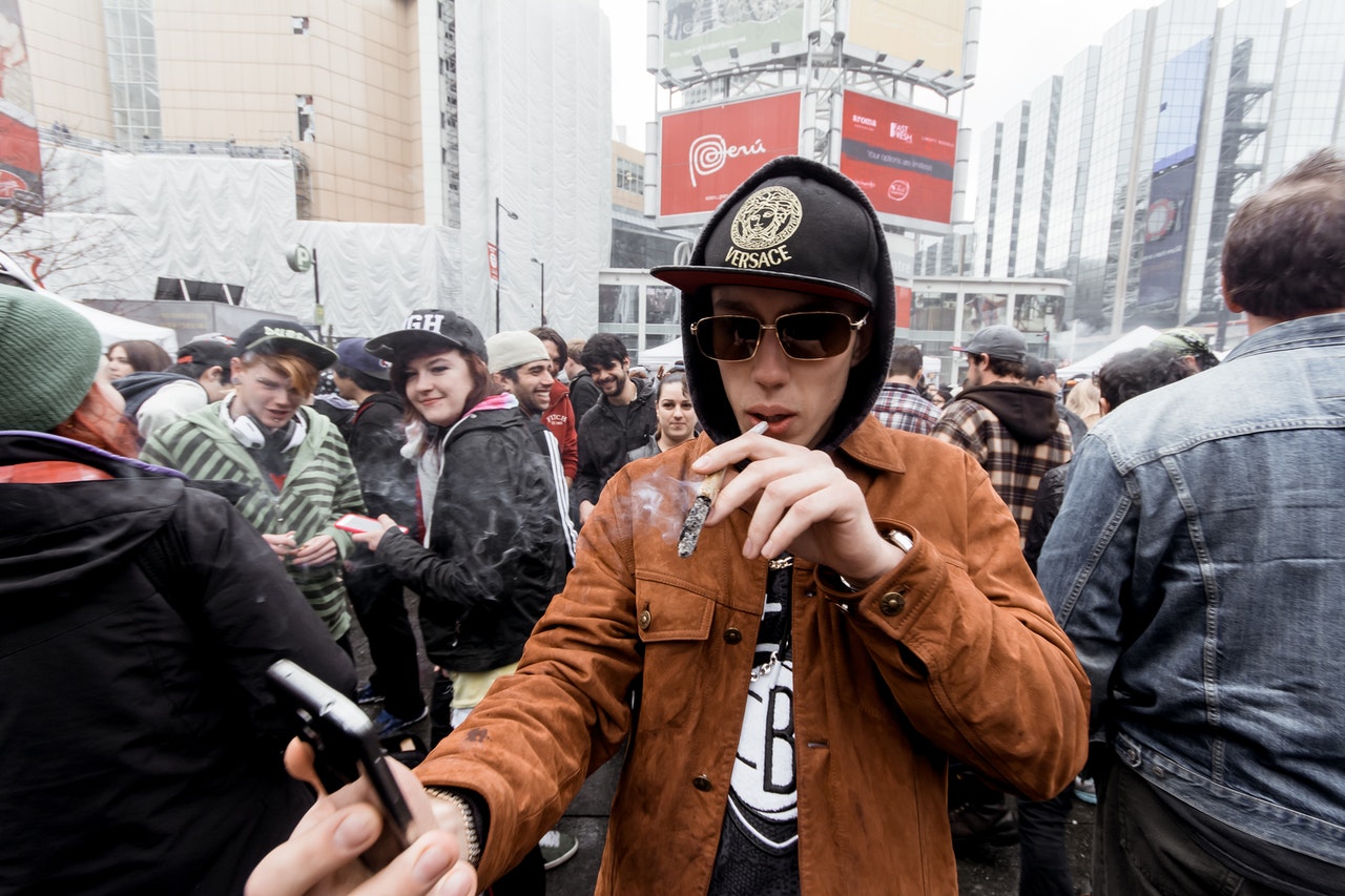 smoking cannabis marijuana